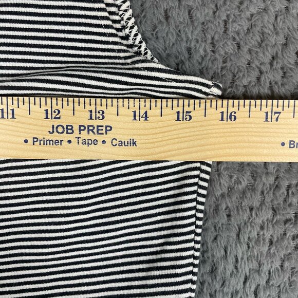 J. Crew Women's Peplum Top Sleeveless Striped Size XS Preppy Coastal Office - Picture 8 of 9